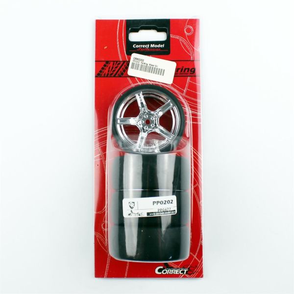 Correct Model PP0202 1/10 Ölçek, Painting Wheel-Drift Tire A63C