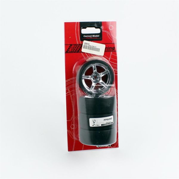 Correct Model PP0202 1/10 Ölçek, Painting Wheel-Drift Tire A63C