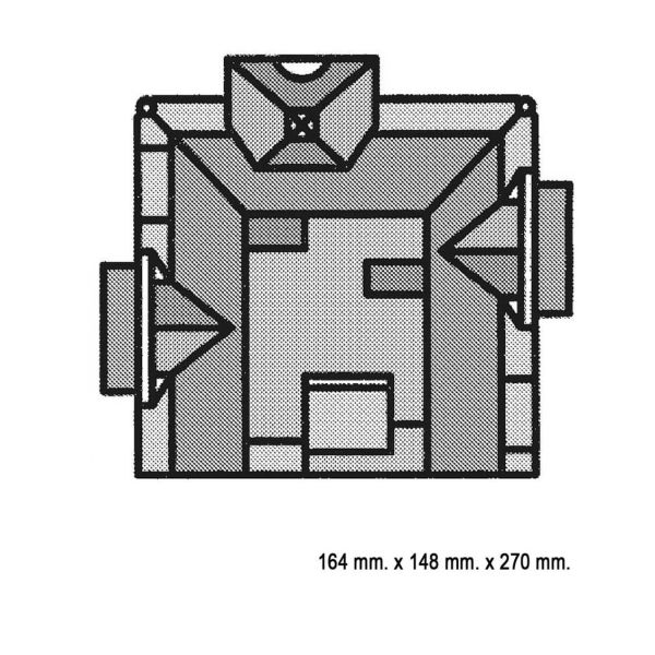 Faller 130918 1/87 Ölçek, Köşe Başı Bina , Plastik Model Kiti