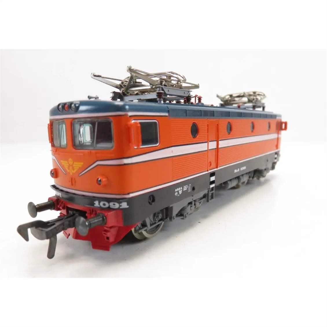 Fleischmann 4365 1/87 Ölçek, SJ Rc2 1091, Elektrikli Model Tren Lokomotifi