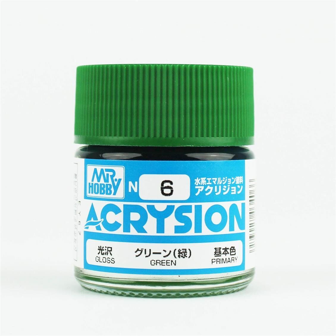 Mr.Hobby N-006 10 ml. Green, Acrysion Serisi Model Boyası