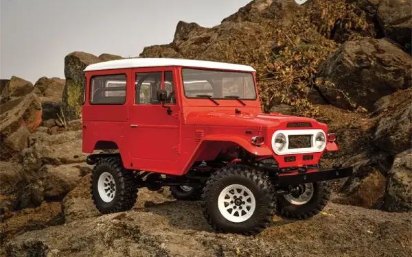 RC4WD Gelande II RTR 1/10 Scale 4WD Crawler w/Cruiser Body Set (Red)