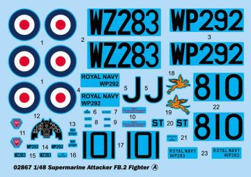 1/48 Supermarine Attacker FB.2 Fighter