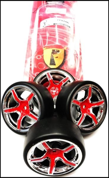 Correct Model PP0206 1/10 Ölçek, Painting Wheel-Drift Tire A63Cr