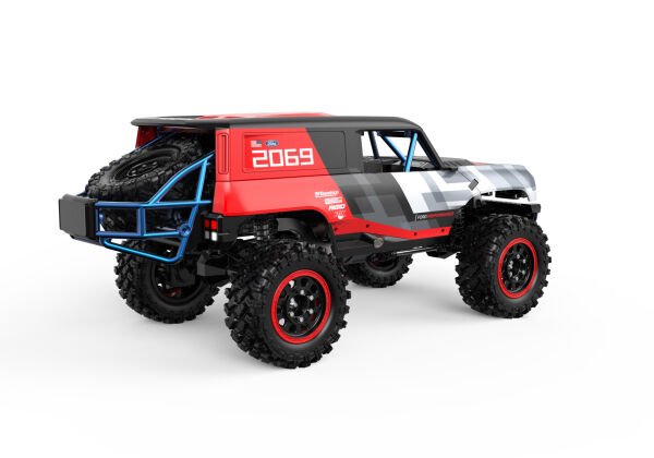 MJX 1/12 Ford Bronco H12P Hyper GO 4x4 Fırçasız (Brushless) Motor ve Escli, Su Geçirmez (Waterproof) 2.4 Ghz. Uzaktan Kumandalı Crawler Aracı