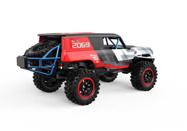 MJX 1/12 Ford Bronco H12P Hyper GO 4x4 Fırçasız (Brushless) Motor ve Escli, Su Geçirmez (Waterproof) 2.4 Ghz. Uzaktan Kumandalı Crawler Aracı