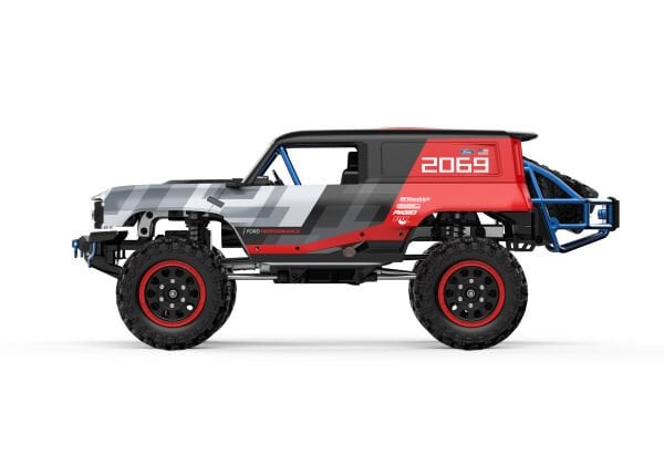 MJX 1/12 Ford Bronco H12P Hyper GO 4x4 Fırçasız (Brushless) Motor ve Escli, Su Geçirmez (Waterproof) 2.4 Ghz. Uzaktan Kumandalı Crawler Aracı