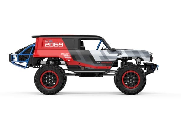 MJX 1/12 Ford Bonco H12P Hyper GO 4x4 Fırçasız (Brushless) Motor ve Escli, Su Geçirmez (Waterproof) 2.4 Ghz. Uzaktan Kumandalı Crawler Aracı