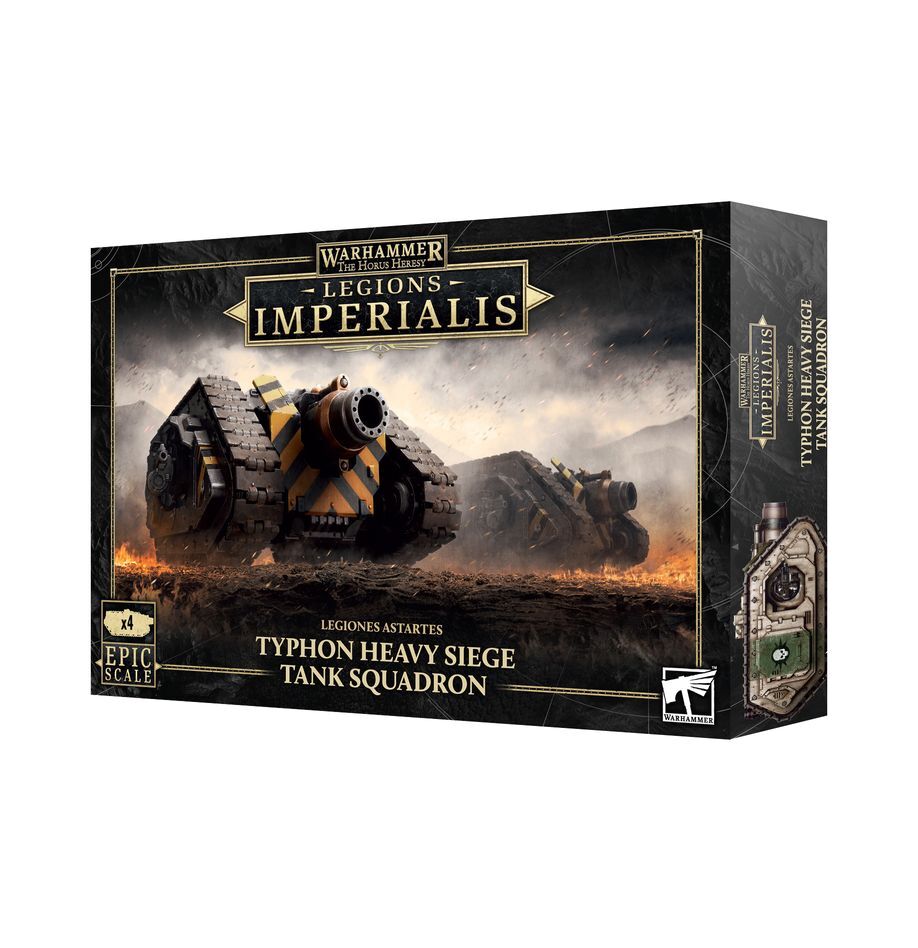 Legions Imperialis: Typhon Heavy Siege Tank Squadron