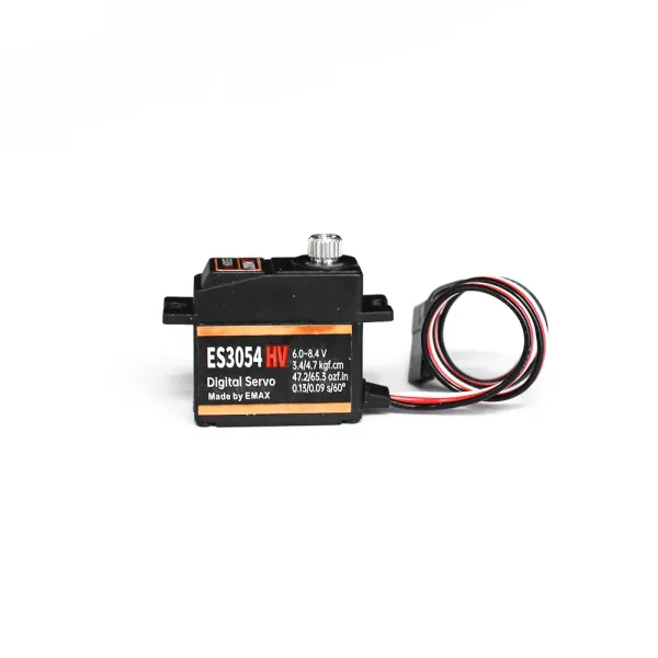 EMAX ES3054 HV Metal Dişli Dijital Mini Servo (4.7kg Tork) High Voltaj RC Servo Motor (ORJİNAL)