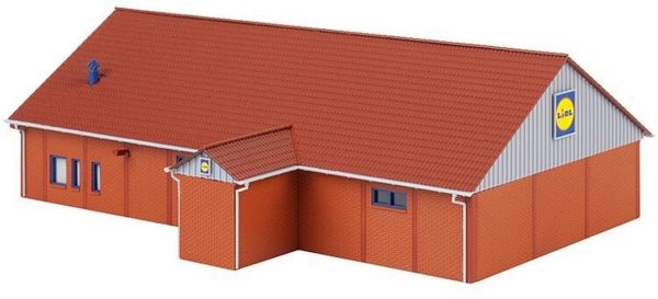 Faller 130615 1/87 Ölçek, Lidl Süpermarket, Plastik Model Kiti