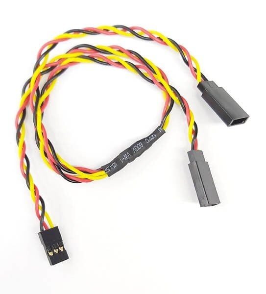 Y Tipi Servo Uzatma Kablosu 320mm Burgulu HD (Hitec/JR)