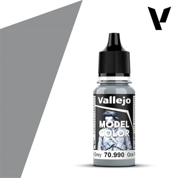 Vallejo 70990 18 ml. (177) Light Grey-Matt, Model Color Serisi Model Boyası