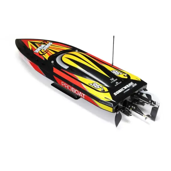 Pro Boat Sonicwake V2 36'' Self-Righting Brushless Deep-V RTR Kırmızı