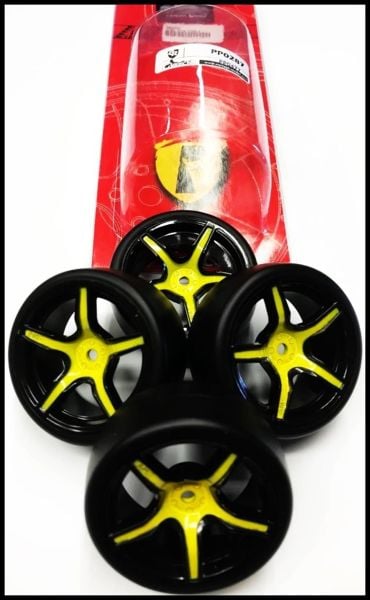Correct Model PP0287 1/10 Ölçek, Plating 1/10 Ölçek, Painting Wheel-Drift Tire