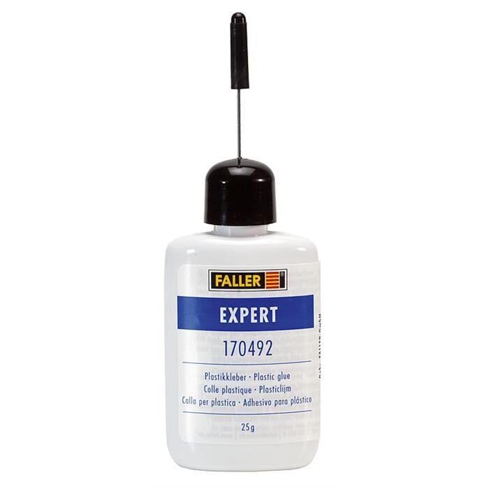 Faller 170492 Expert İğne Uclu Plastik Yapıştırıcısı, 25 Gram