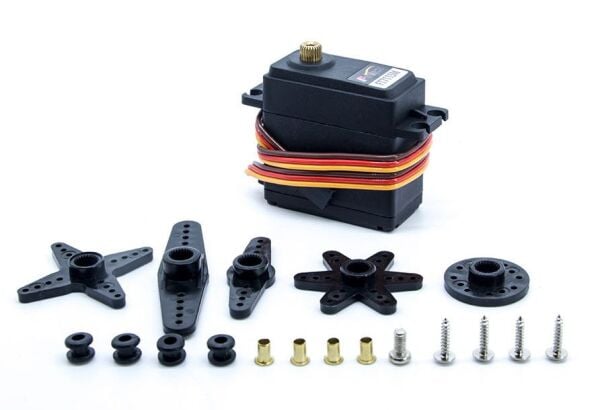 Fitec FT7115M Metal Dişli 15KG HV Magnetic Encoders Servo Motor 180 Derece