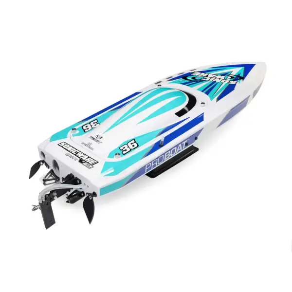 Pro Boat Sonicwake V2 36'' Self-Righting Brushless Deep-V RTR Beyaz