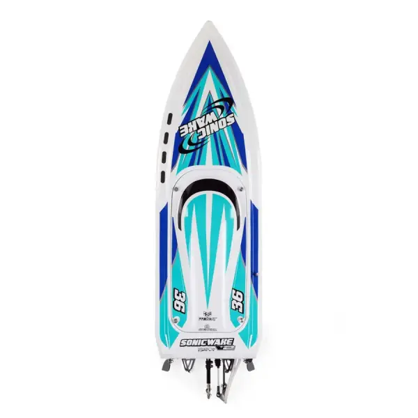 Pro Boat Sonicwake V2 36'' Self-Righting Brushless Deep-V RTR Beyaz