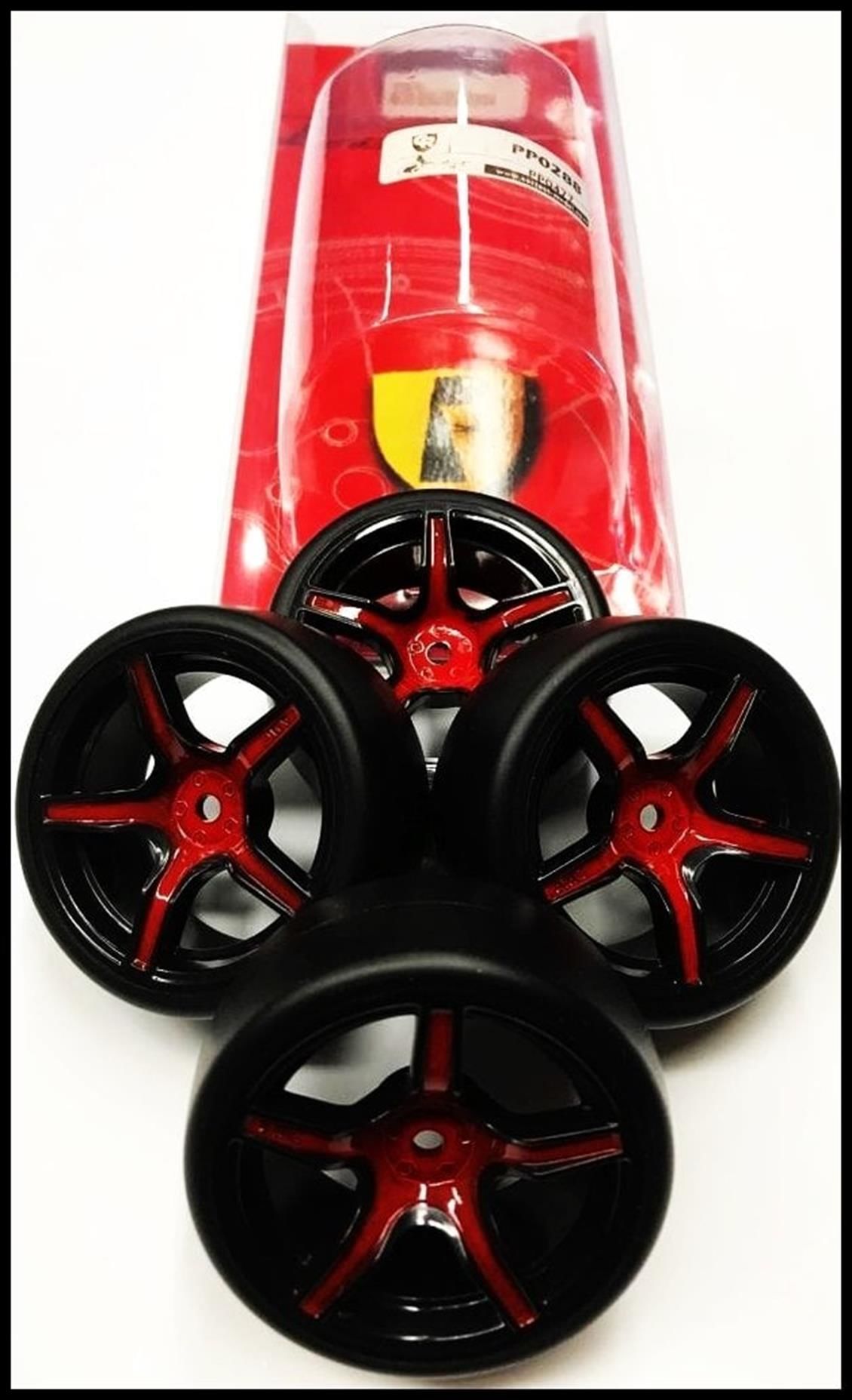 Correct Model PP0288 1/10 Ölçek, Plating 1/10 Ölçek, Painting Wheel-Drift Tire