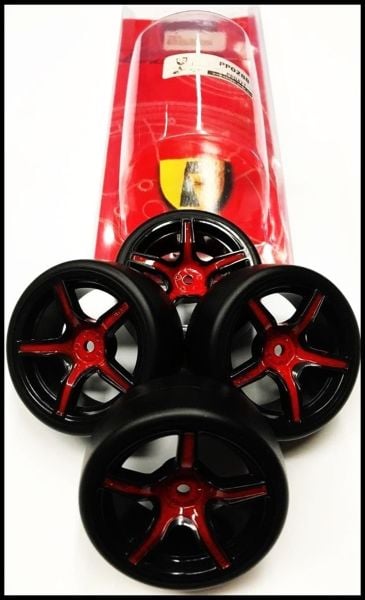 Correct Model PP0288 1/10 Ölçek, Plating 1/10 Ölçek, Painting Wheel-Drift Tire