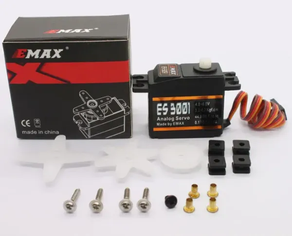 EMAX ES3001 37gr Standart Analog Servo Motor RC Servo (ORJİNAL)