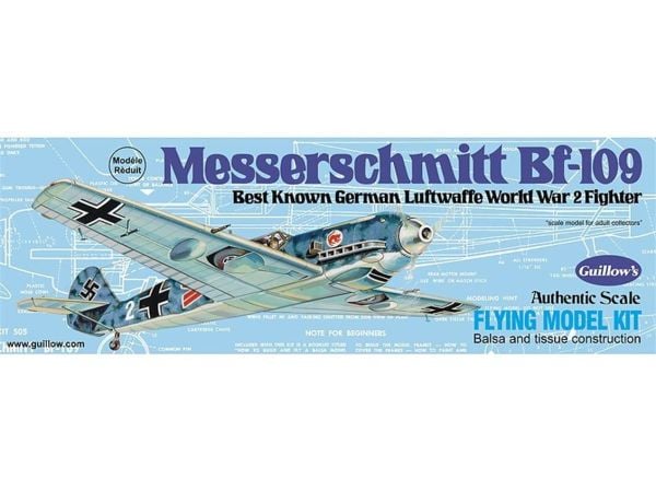 Guillows 505 1/30 Ölçek, Messerschmitt -42 Cm.-Lastik Motorlu Uça