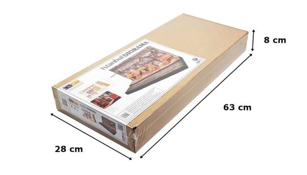 Occre 53010D 1/24 Ölçek, İstanbul Dioraması Ahşap Model Kiti