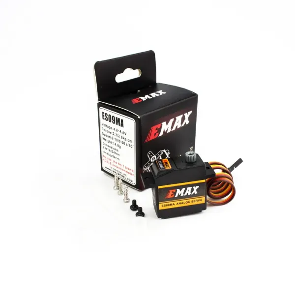 Emax ES09MA Dijital Metal Dişli Analog Mikro Servo 14.8g /ORJİNAL)