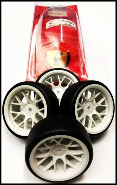 Correct Model 1/10 Ölçek, Dhnw(6)Painting Wheel-Drift Tire