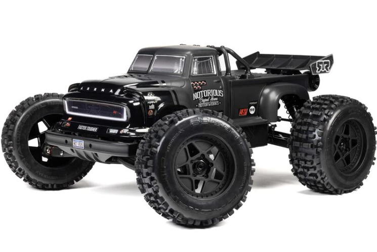 ARRMA 1/8 NOTORIOUS 6S V6 4X4 RTR Brushless Stunt Truck