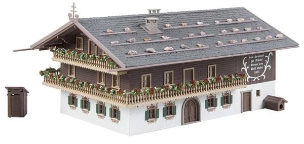 Faller 130553 1/87 Ölçek, Büyük Alp Dağları Çiftlik Evi, Plastik Model Kiti