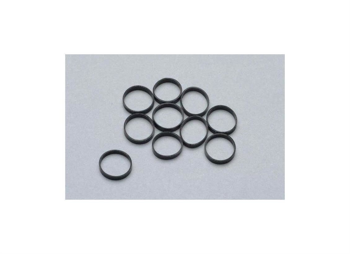 Piko 56023 1/87 Ölçek, Lokomotif Çekiş Lastiği, 8 mm, 10 Adet