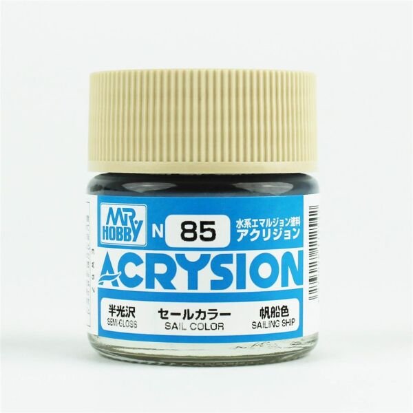 Mr.Hobby N-085 10 ml. Sail Color, Acrysion Serisi Model Boyası
