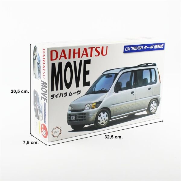 Fujimi ID-30 04673 1/24 Ölçek, Daihatsu Move CX '95, Otomobil Plastik Model Kiti