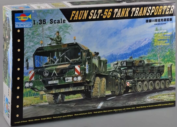 1/35 German Faun Elephant Slt-56 Panzer Transport