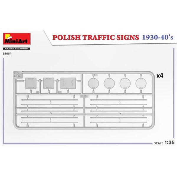 MiniArt Polonya Trafik İşaretleri