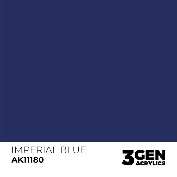 AK 11180 17 ml. Imperial Blue, 3GEN Akrilik Model Boyası