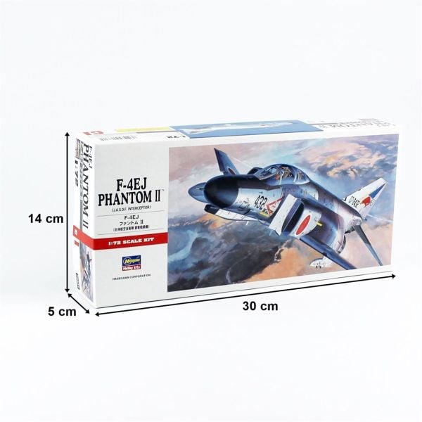Hasegawa C1 1331 1/72 Ölçek, F-4EJ Phantom II, Savaş Uçağı, Plastik Model kiti