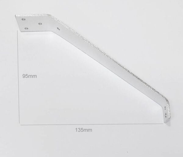 Uçak Alüminyum İniş Takımı L170mm H95mm 53gr