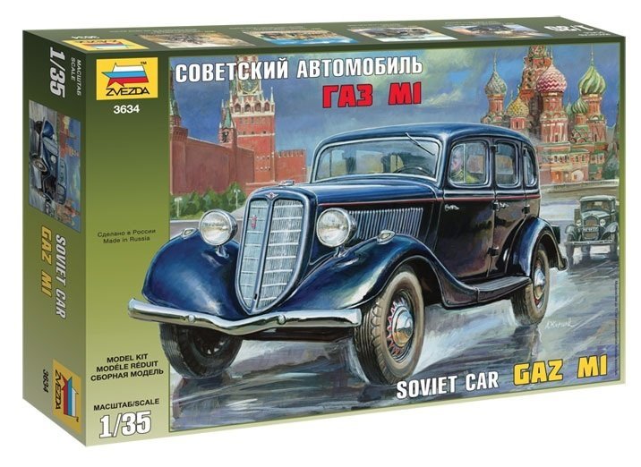 1/35 Soviet Car GAZ M1