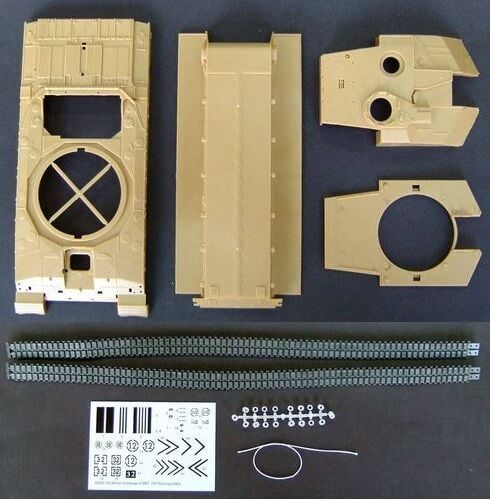 1/35 Brithish Challenger II MBT Basra 2003 Telic