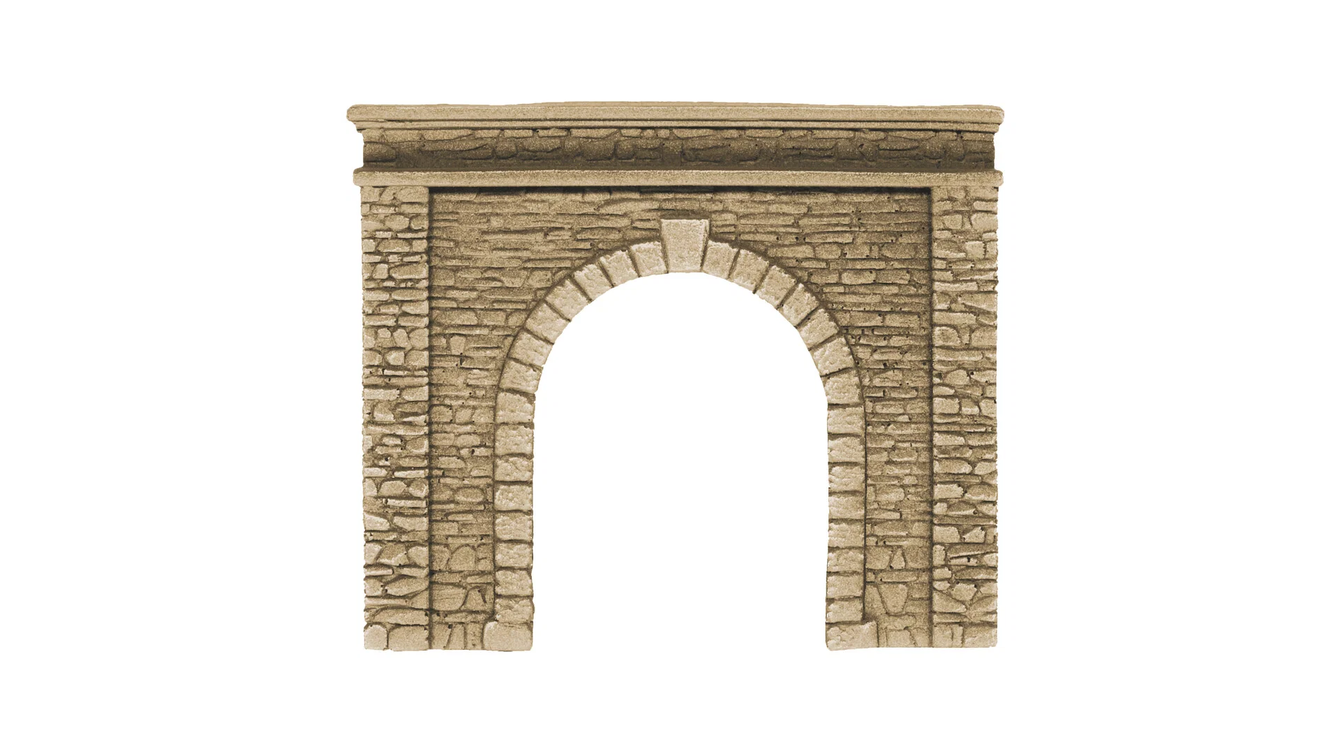 Noch 58061 1/87 Ölçek, Tek Hatlı Tünel Girişi, 15cmx12.5 cm