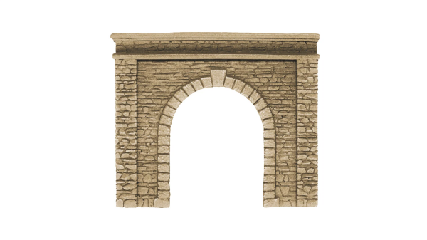 Noch 58061 1/87 Ölçek, Tek Hatlı Tünel Girişi, 15cmx12.5 cm