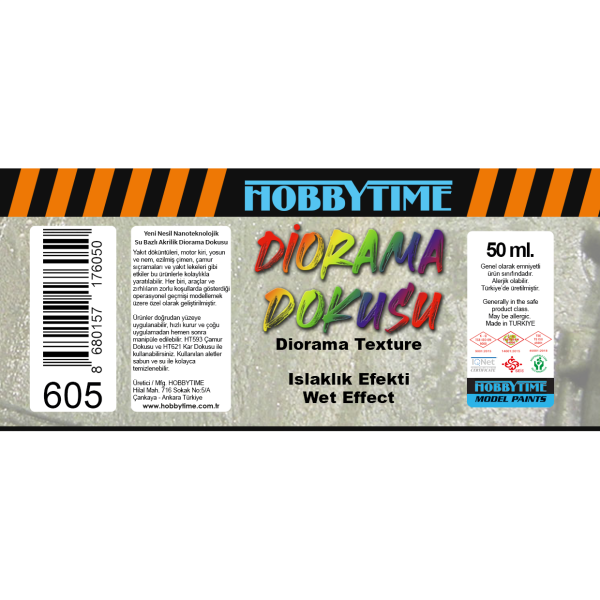 Hobbytime 605 50 ml. Islak Efekti (Wet Effect)