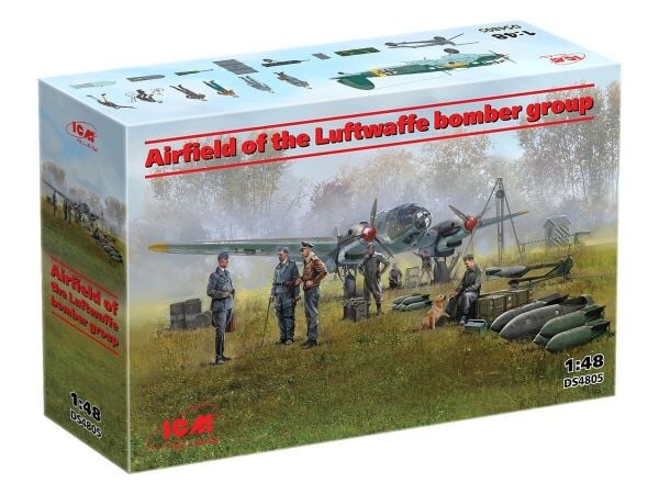 AIRFIELD OF THE LUFTWAFFE BOMBER GROUP