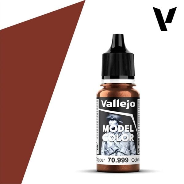 Vallejo 70999 18 ml. (203) Copper-Metallic, Model Color Serisi Model Boyası