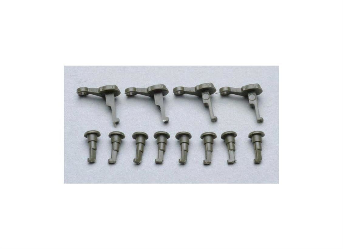 Piko 56080 1/87 Ölçek, Yağlı Tip Krank ve Pin Seti, 4+ 8 Adet