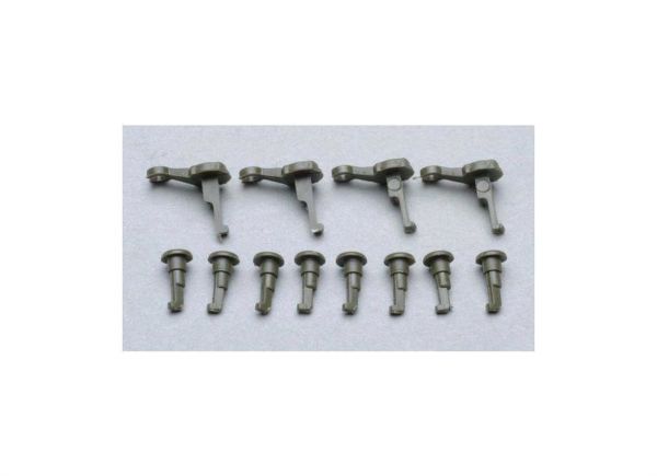 Piko 56080 1/87 Ölçek, Yağlı Tip Krank ve Pin Seti, 4+ 8 Adet