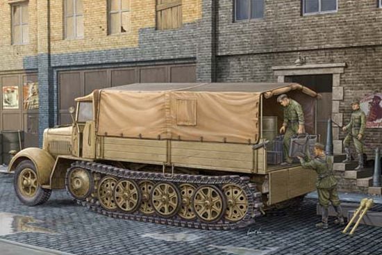 1/35 German Sd.Kfz.7 Mittlere Zugkraftwagen 8t Lat